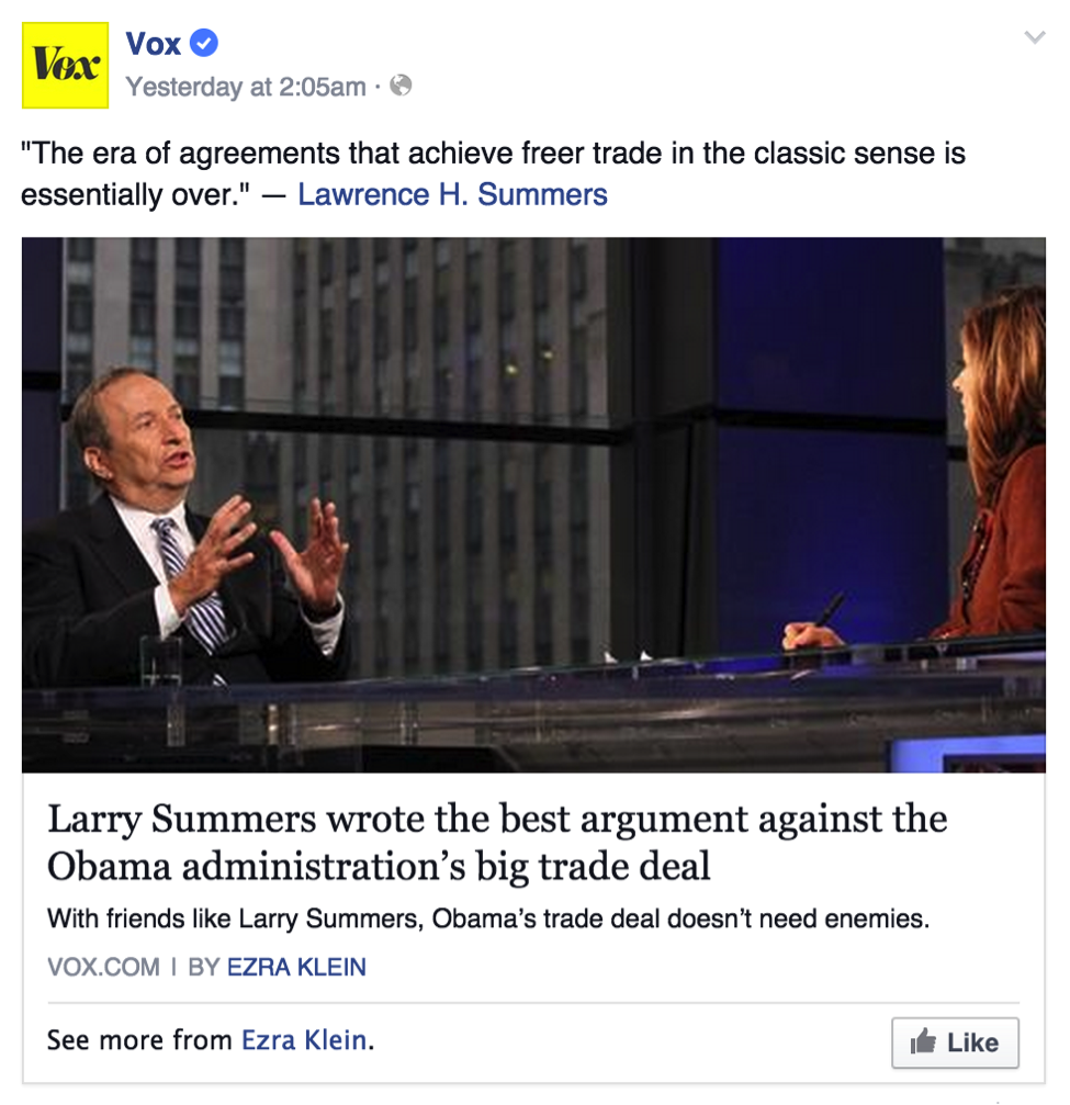 Facebook Author Tags