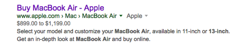 Product Schema Markups